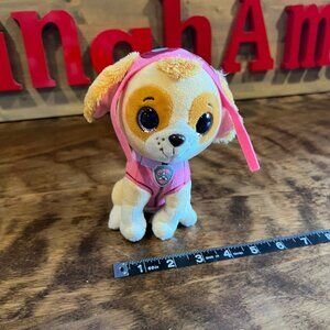 TY Skye Beanie Boo Paw Patrol Cockapoo Plush Stuffed Dog Kids Toy Pink
